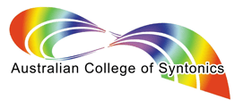 A logo of the american college of sydney